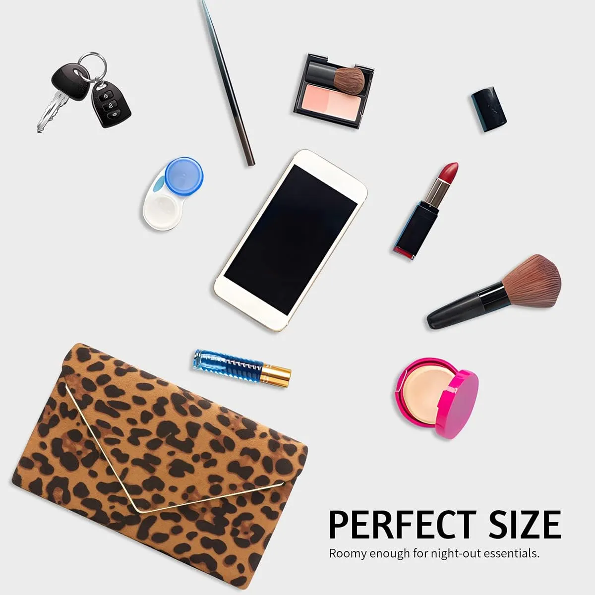 BBjinronjy Clutch Purse for Women Evening Bags Handbags for Wedding Party Cocktail Prom Faux Suede Crossbody Shoulder Bag