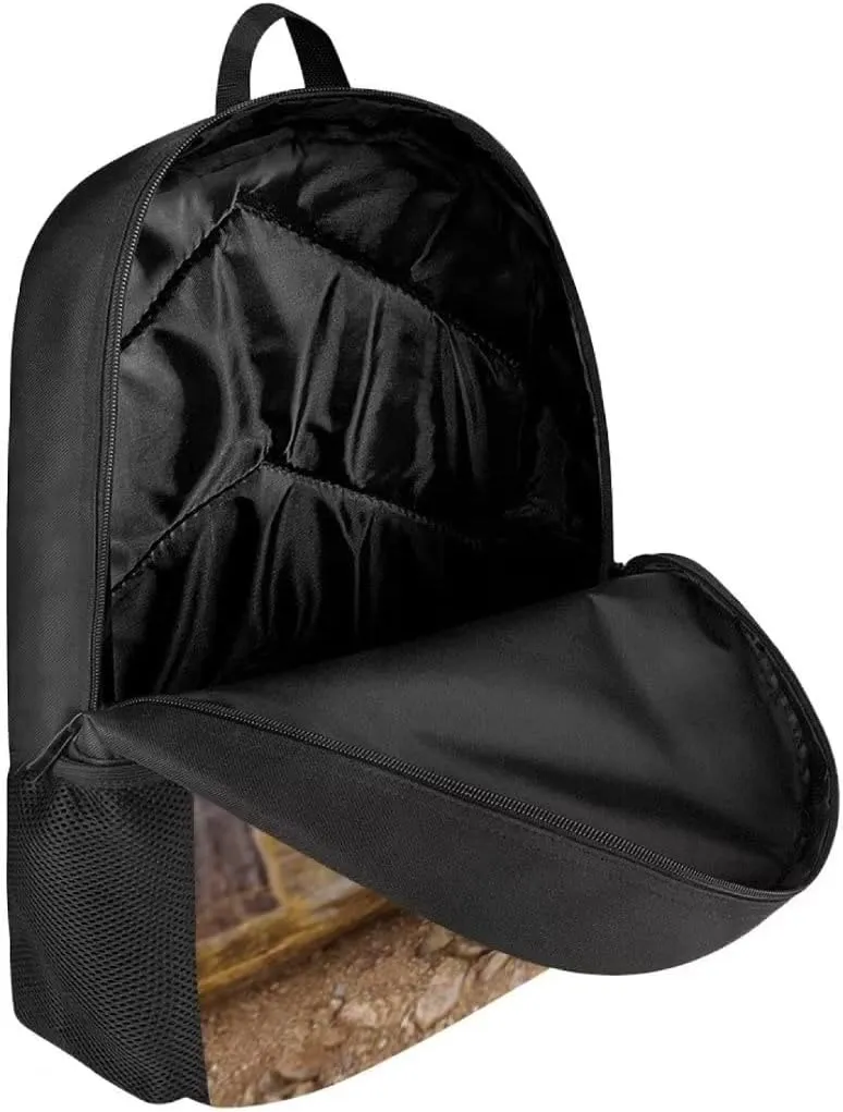 Beauty Collector African Spur Thighed Tortoise Backpack Animal Back to School Book Bag for Kids Travel Daypack Lightweight