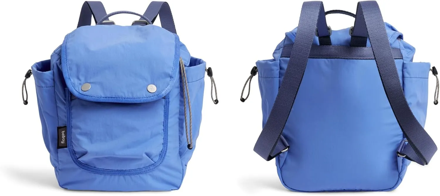 Bellroy Cinch Minipack (lightweight 9 liter backpack with external organization and adjustable shoulder straps) - DenimBlue