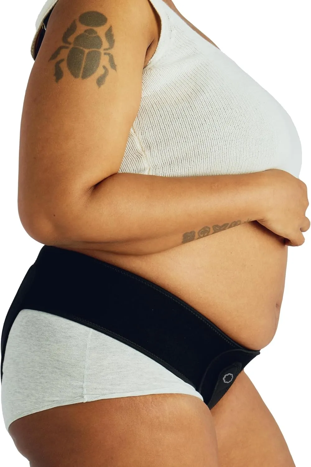 Belly Bandit V-Sling Pelvic Support Band - Maternity Belt that Helps with Pelvic Pain Relief During Pregnancy - Easily adjustable for Maximum Support, XS-M