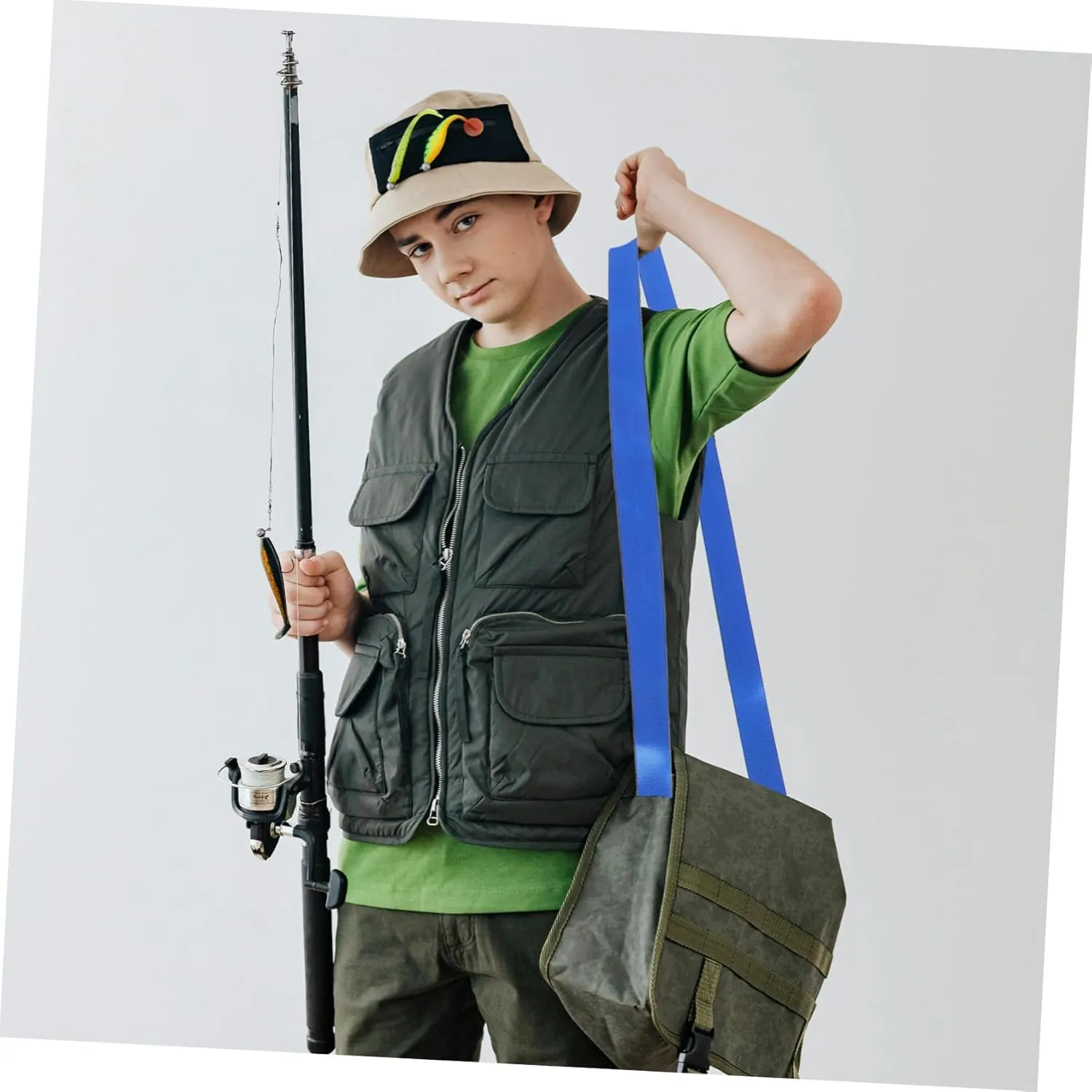 BESPORTBLE Fishing Strap Universal Fishing Supply Shoulder Strap Thickened Shoulder Strap Multifunction Shoulder