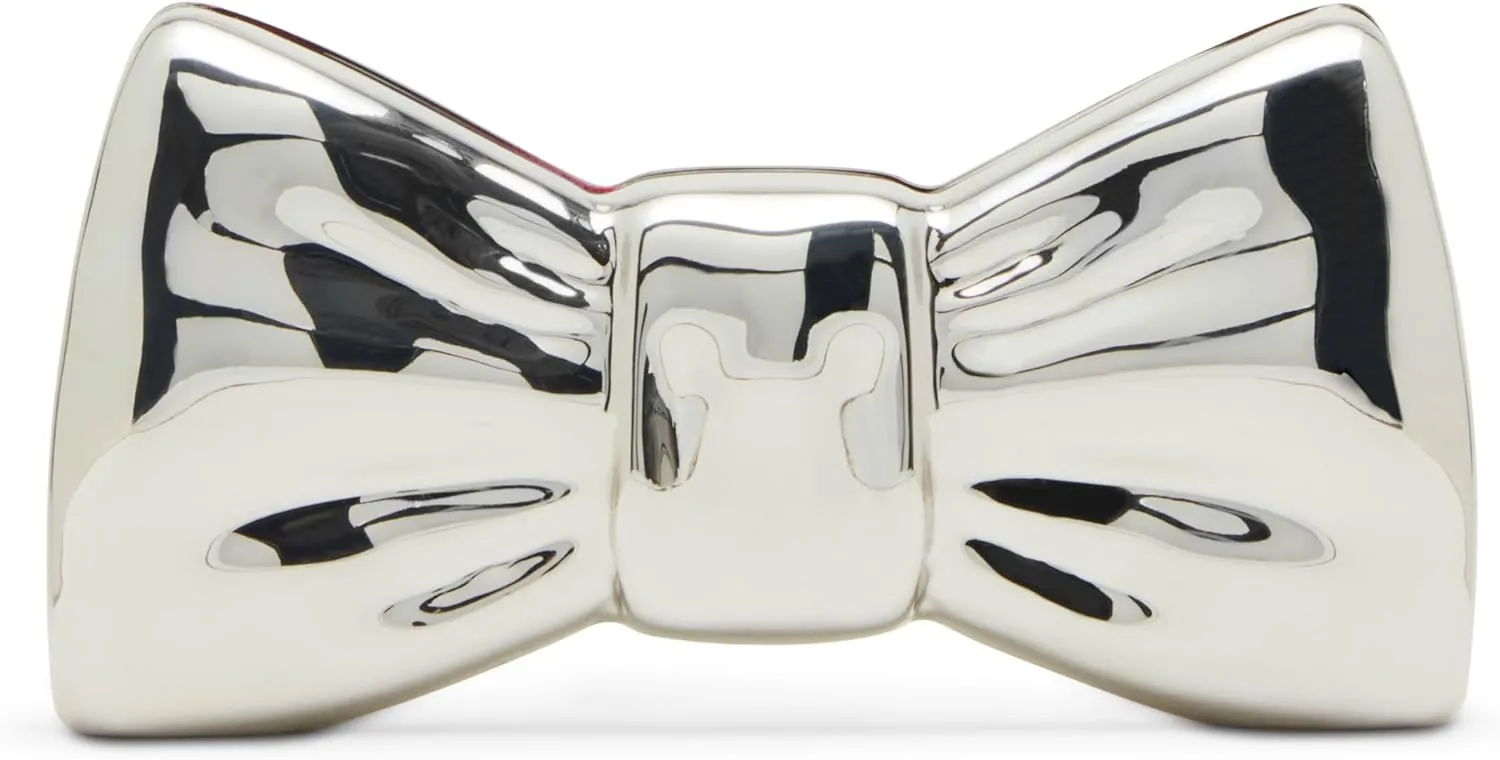 Betsey Johnson Metal Bow Clutch