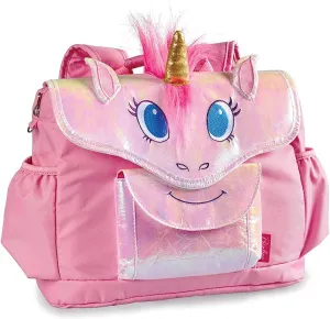 Bixbee Kids Backpack, Unicorn Backpack for Girls & Boys, Water Resistant Backpack with Pockets, Durable Zippers & Easy Carry Design - Perfect Size Children's Bookbag for School and Travel.