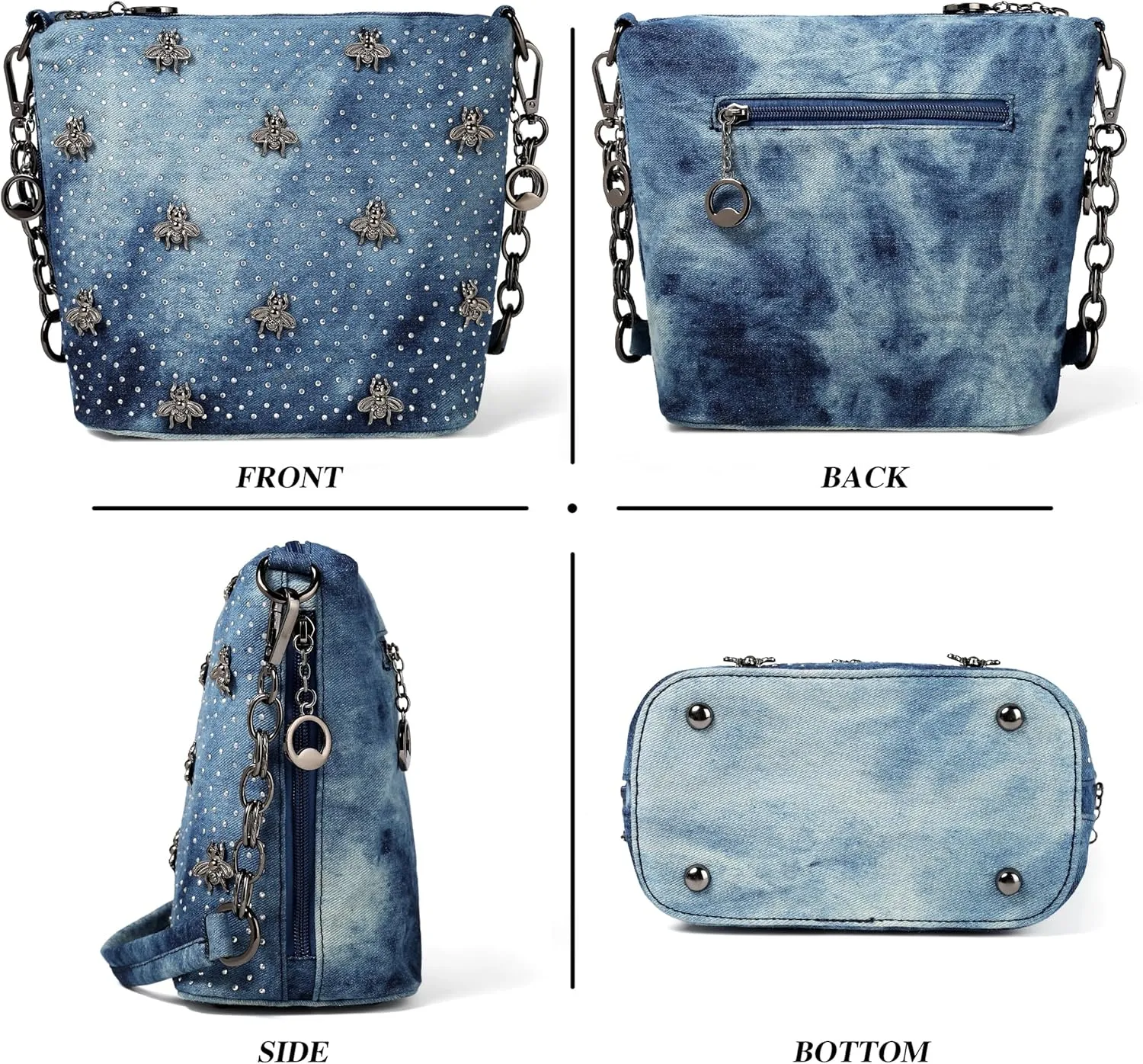 Bling Rhinestone Purse for Women Evening Bag Shoulder Bag Sparkling Crystal Wedding Party Clutches Handbags