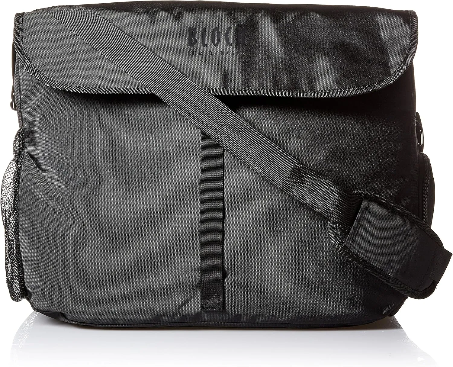 Bloch Dance Multiple Compartment Adjustable Strap Studio/Gym Bag, Black