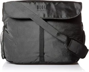 Bloch Dance Multiple Compartment Adjustable Strap Studio/Gym Bag, Black