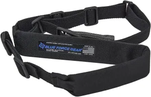 Blue Force Gear BLFVCAS-200-OA-BK Vickers 2-Point Padded Combat Sling, Black