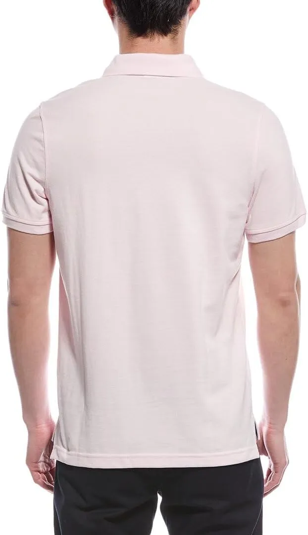 Brooks Brothers Mens Slim Fit Mesh Pique Cotton Short Sleeve Polo Shirt,