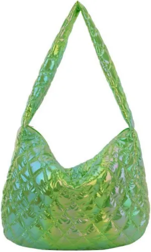 Bubble Crossbody Bag Fishscale Style Hobo Quilted Cute Crossbody Bag Dress up Bag Shoulder Bag