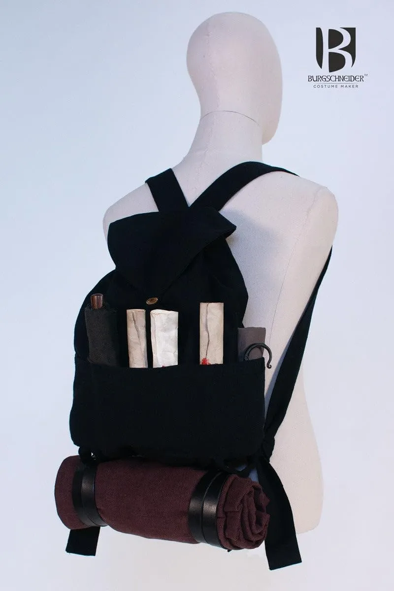 Burgschneider - Backpack Capsus - New Heavy (100% cotton) for Historical Costume Clothing Larp SCA
