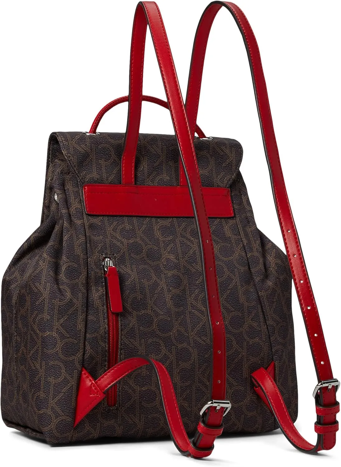 Calvin Klein Mallory Backpack Brown/Khaki/Salsa One Size
