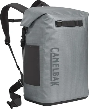 CamelBak ChillBak Pack 30 Soft Cooler Backpack & Hydration Center- Drink & Food Storage, Monument Grey