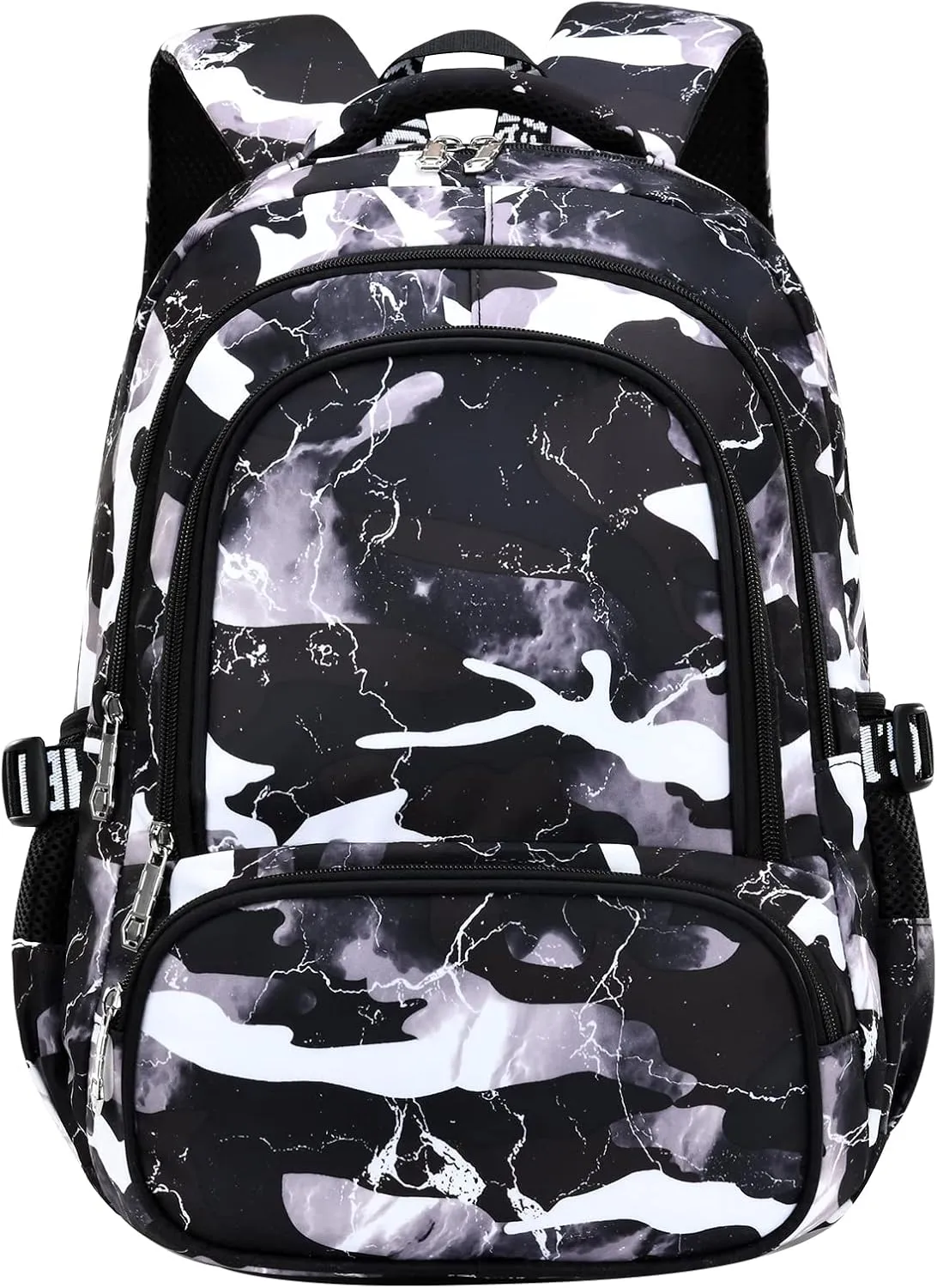 Camo Backpack Set with Lunch Bag Lightweight Waterproof School Backpack Bookbag for Boys Girls