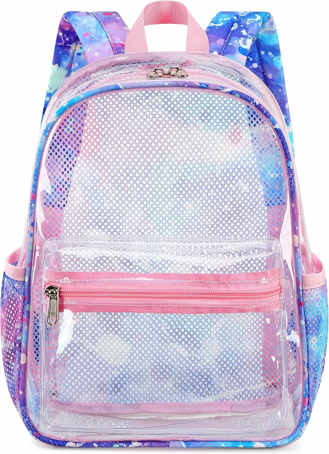 CAMTOP Clear Backpack for Stadium Events Approved 12x6x12 Small Clear Bag Mini Backpacks Purse for festival Concert Work