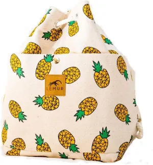 Canvas Backpack Purse - Cute Eco-Friendly Drawstring Shoulder Bucket Day Bag