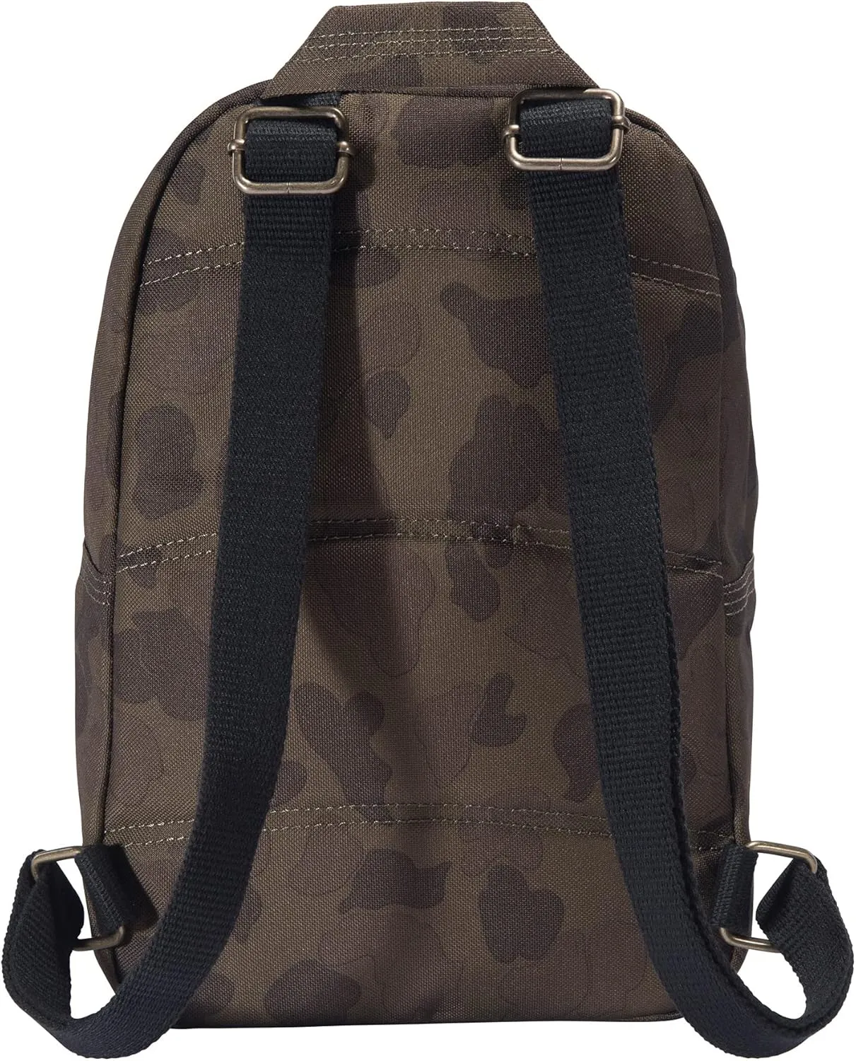 Carhartt Classic Mini Backpack, Water-Resistant Backpack with Adjustable Shoulder Straps, Duck Camo