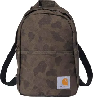Carhartt Classic Mini Backpack, Water-Resistant Backpack with Adjustable Shoulder Straps, Duck Camo