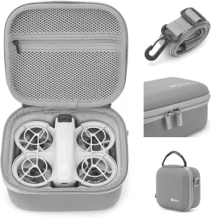 Case for DJI NEO, dji neo case Portable PU Storage Bag for DJI Neo Fly More Combo, Waterproof Drone Case Shoulder Bag for Accessories