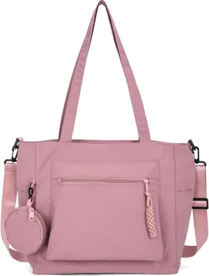 Casual Crossbody Bag Nylon Plain Messenger Bag Hobo Shoulder Bag Travel Daypacks