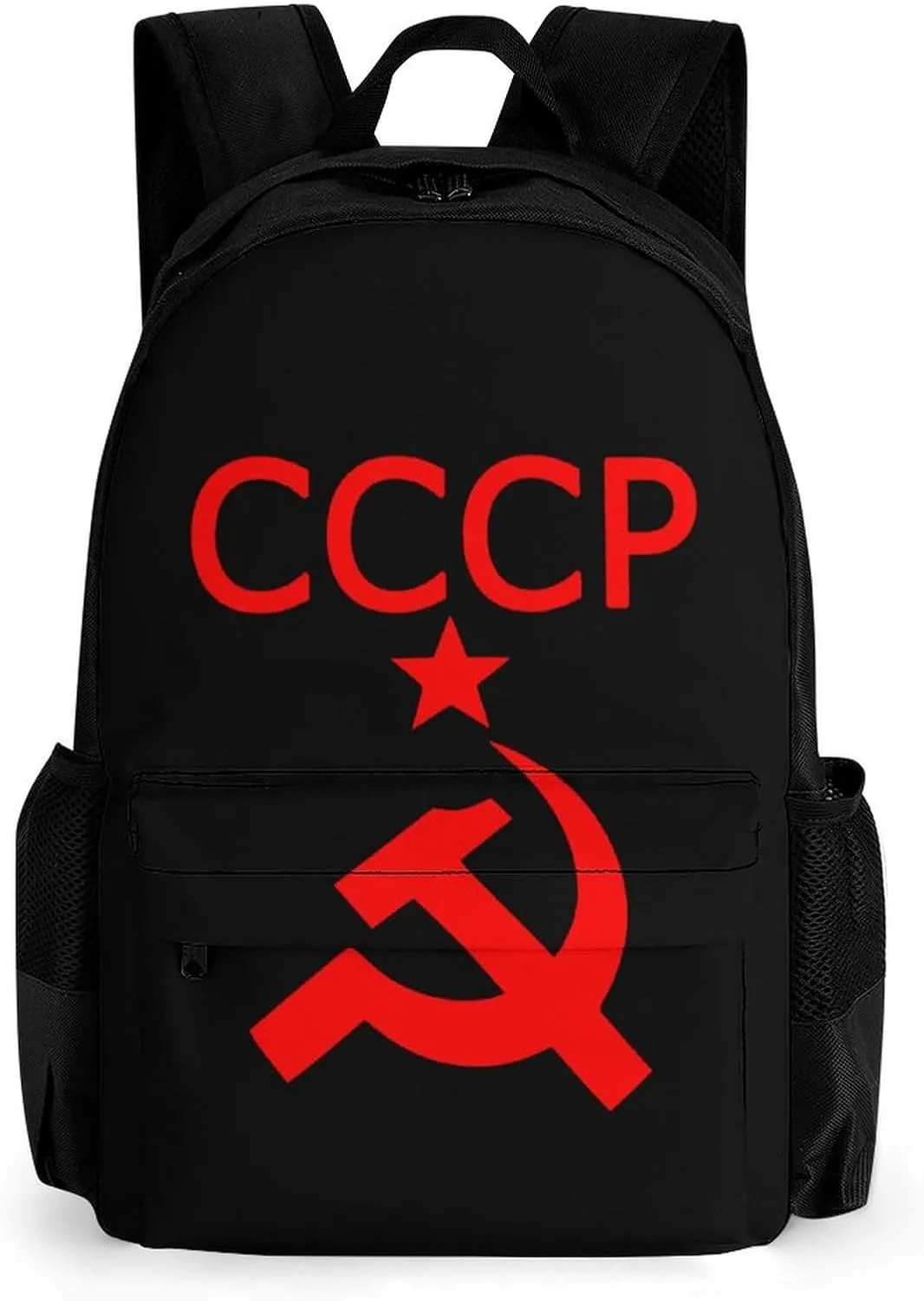 CCCP Star Soviet Union USSR Travel Laptop Backpack for Men Women Casual Basic Bag Hiking Backpacks Work