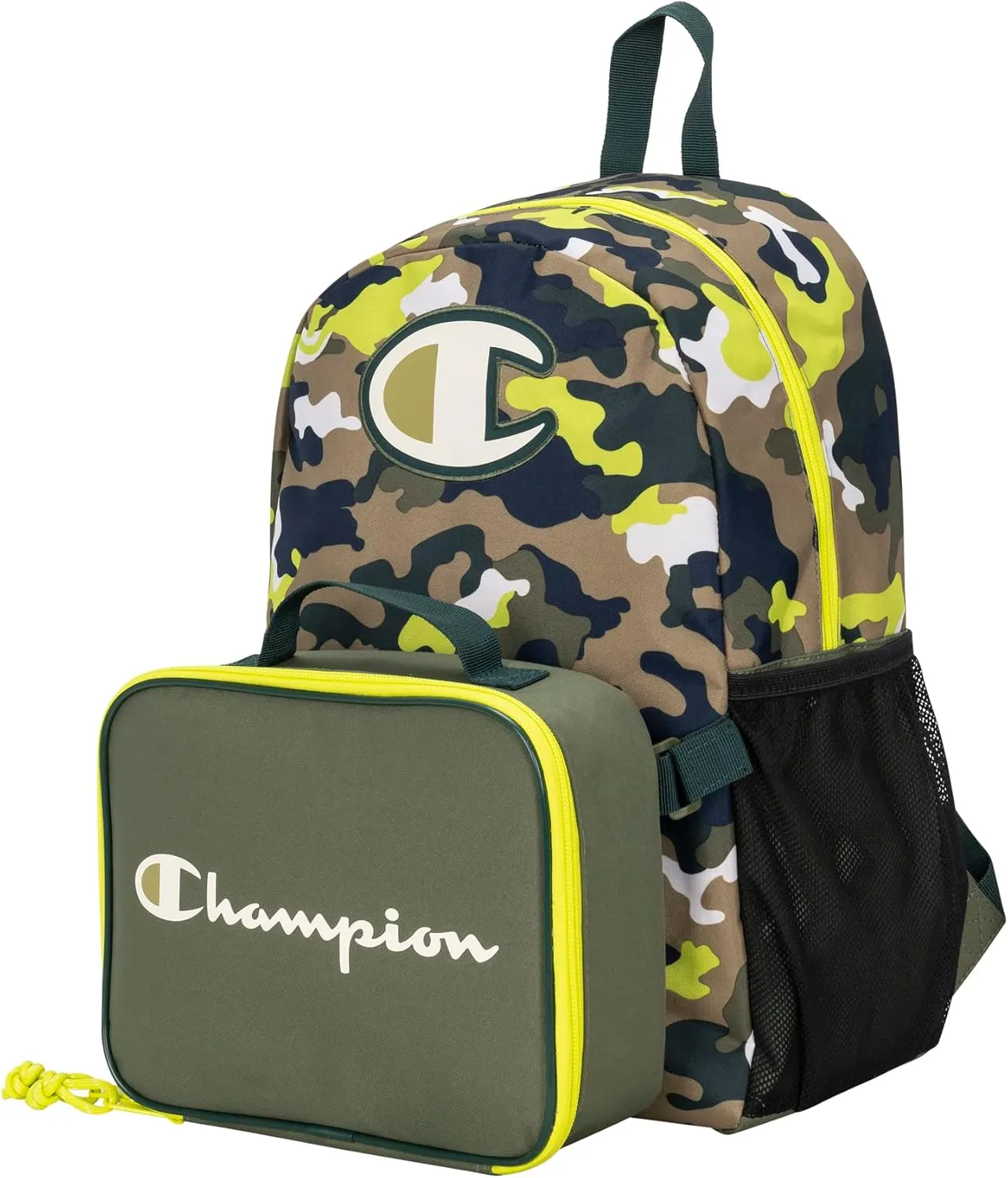 Champion Munch Backpack Lunch Kit Combo Olive One Size