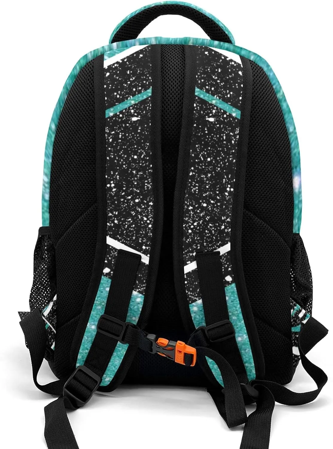 Cheer Cheerleader Backpack Cheerleading Bags Custom Name Book Bag for Cheer Team Coaches Gift (Light Blue)