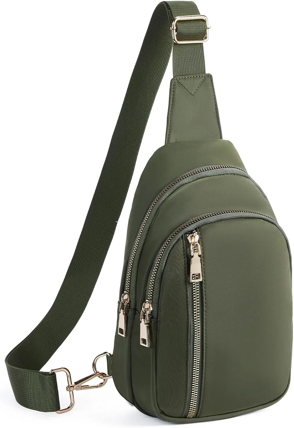 CHOLISS Large Sling Bag for Women and Men, Anti Theft Crossbody Bags with Extended Strap, Nylon Travel Crossbody Fanny Packs