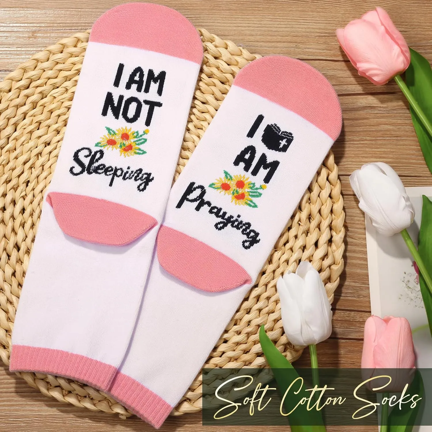 Christian Gifts for Women Faith, Inspirational Religious Gifts for Women, Catholic Spiritual Gifts Unique Mothers Day Birthday Gifts for Mom Women Sister Friends Grandma Coworker w/Canvas Tote Bag