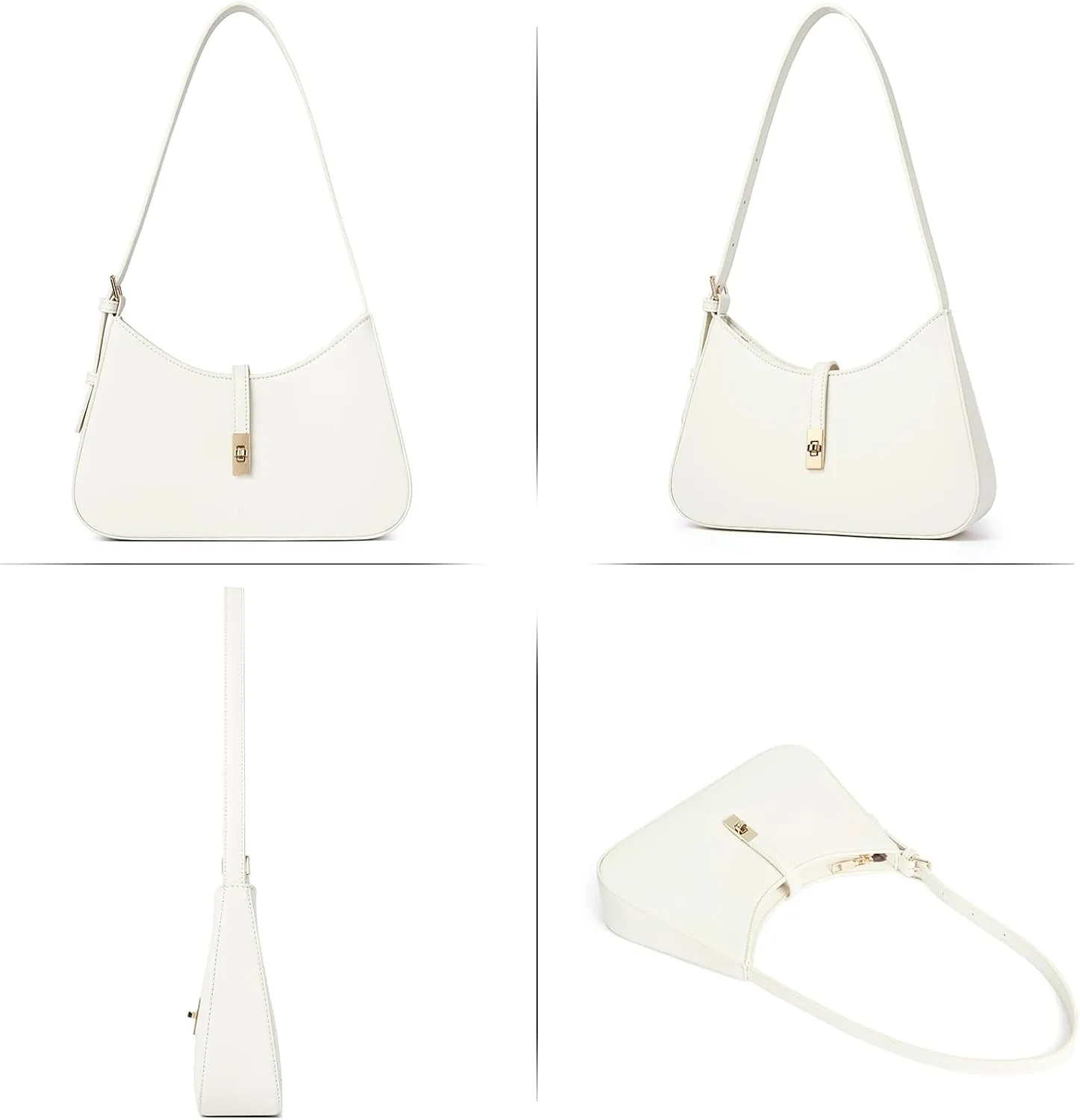 CLUCI Shoulder Bag for Women, Purses for Women, Handbag Hobo Bags Vegan Leather Crossbody Purse with Adjustable Strap