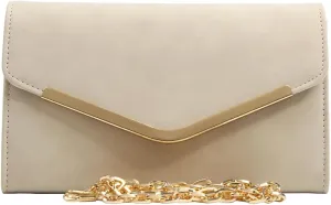 Clutch Purse Evening Bag for Women，Envelope Handbag With Detachable Chain