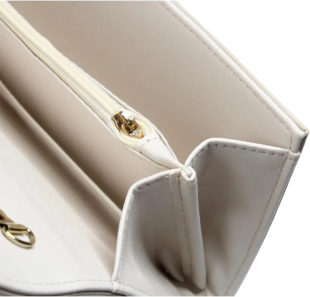 Clutch Purse Evening Bag for Women，Envelope Handbag With Detachable Chain