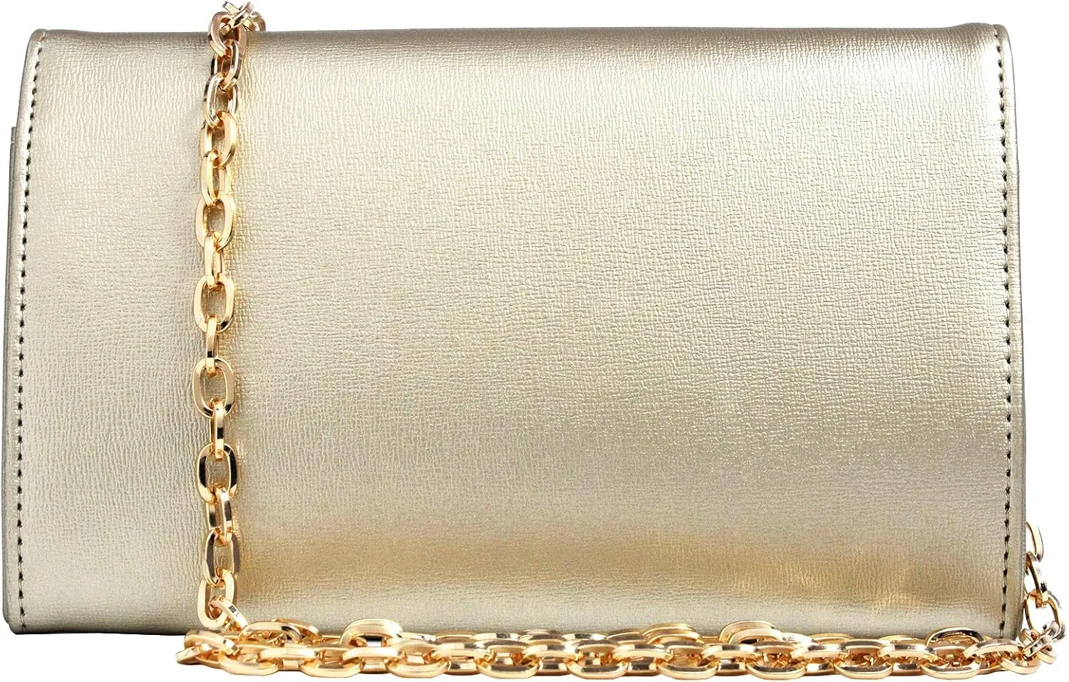Clutch Purse Evening Bag for Women，Envelope Handbag With Detachable Chain