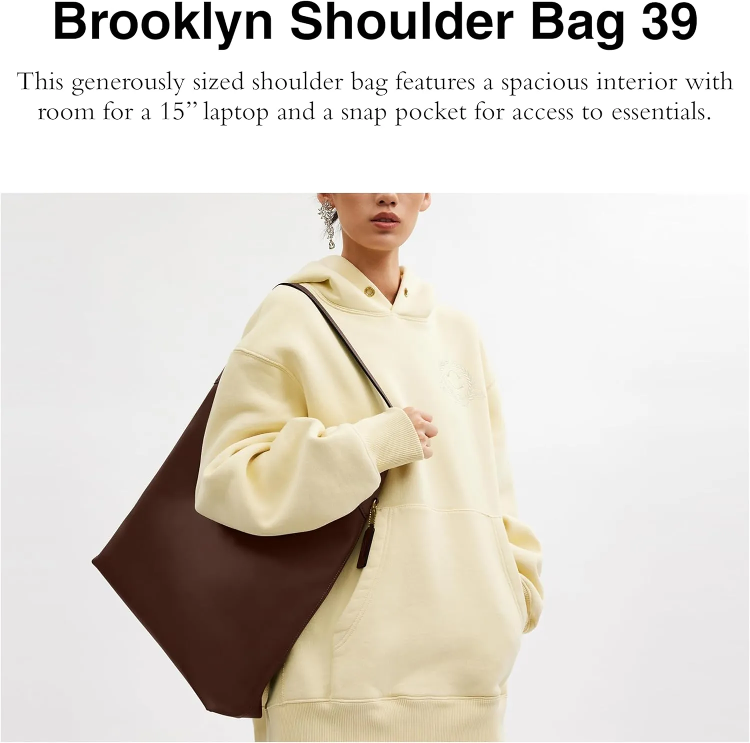 Coach Suede Brooklyn Shoulder Bag 39