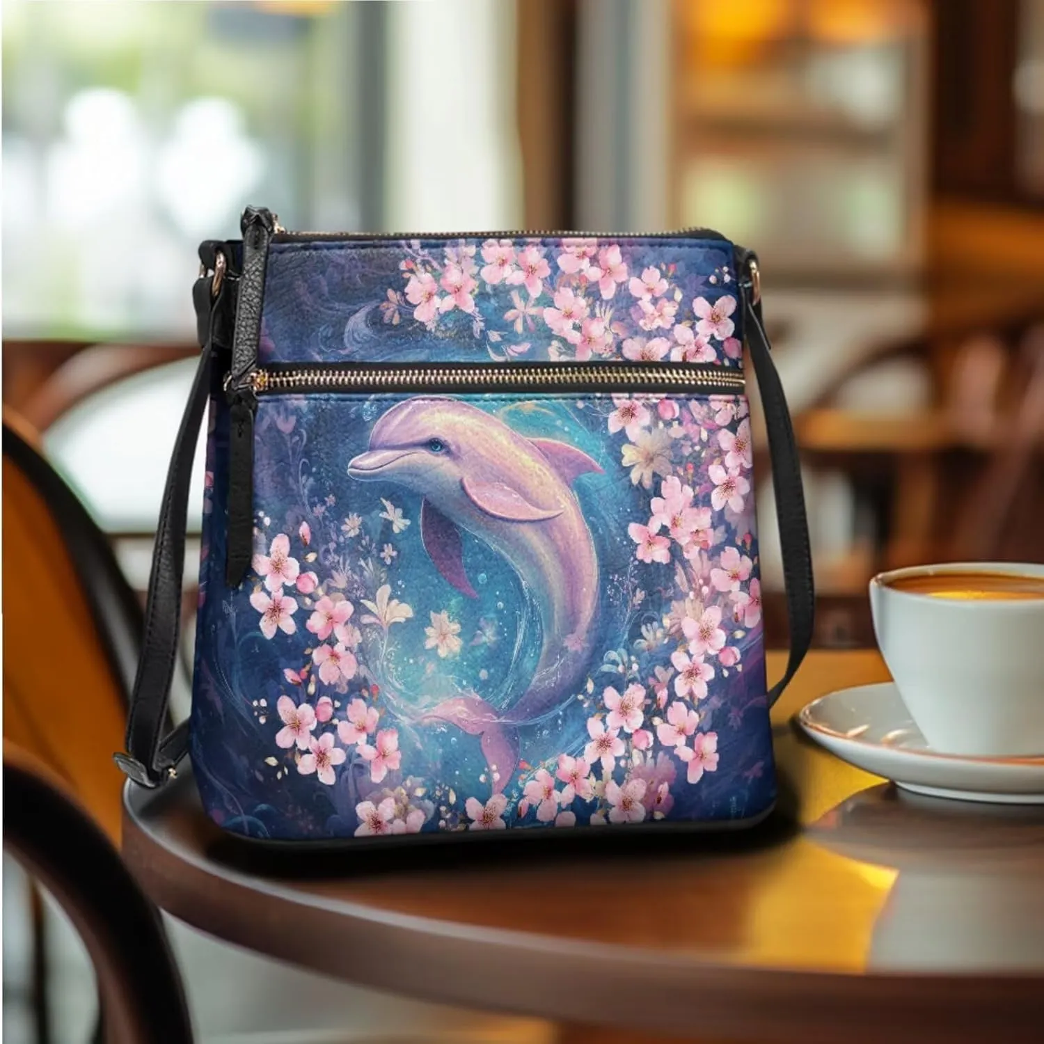 Coldinair St.Patrick's Day PU Leather Hobo Crossbody Bag Purse Ladies Wallet Set Shoulder Bag Hobo Bag Purse