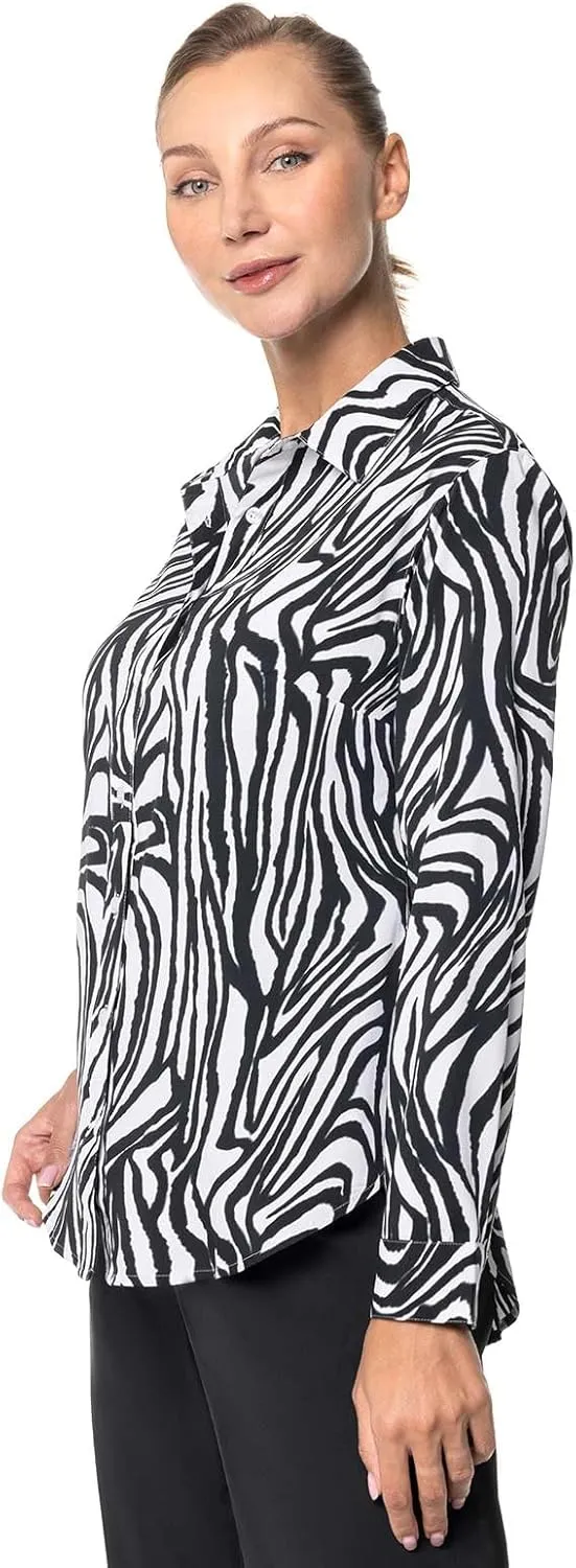 Coolibar UPF 50  Women's Rhodes Shirt - Sun Protective