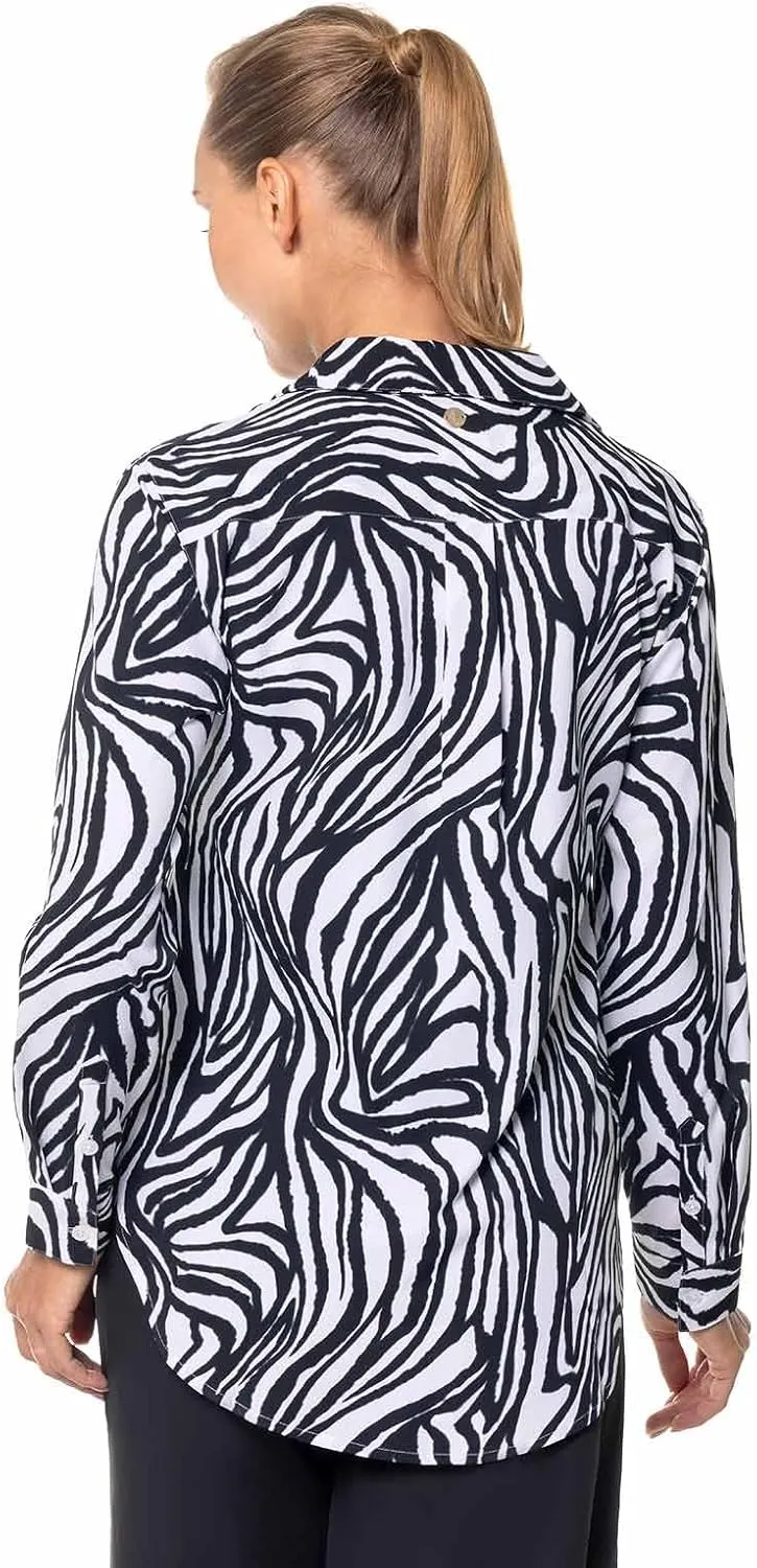 Coolibar UPF 50  Women's Rhodes Shirt - Sun Protective