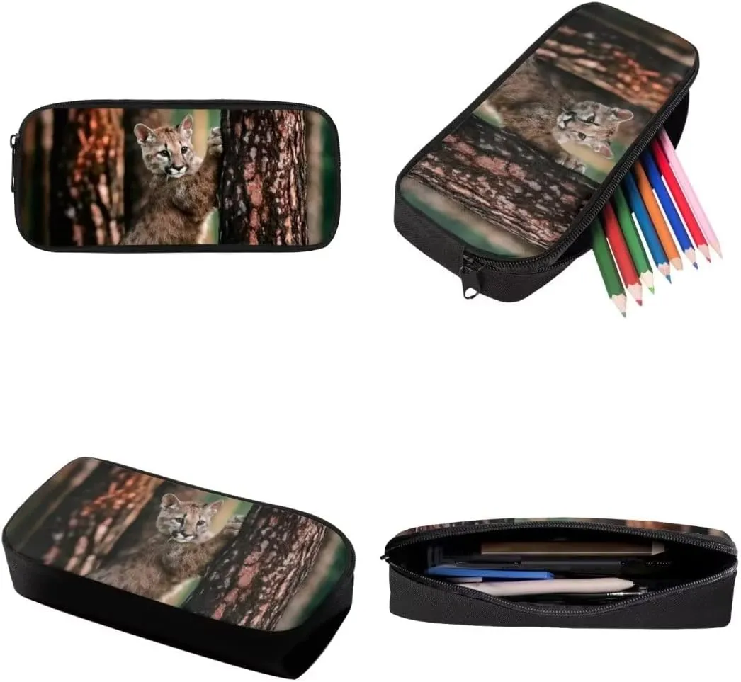 Cougar Lightweight Travel School Backpack Set with Lunch Bag and Pencil Case for Girls Teens Kids