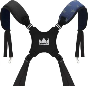Craftsman Golf Adjustable Waterproof Star Black Blue Golf Bag Backpack Straps Replacement Also for Custom Order with Your Name Stitched