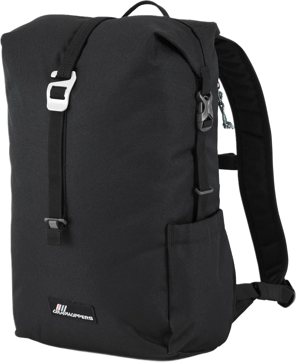 Craghoppers Adult Kiwi Classic Rolltop Backpack, Black, 16 Liter