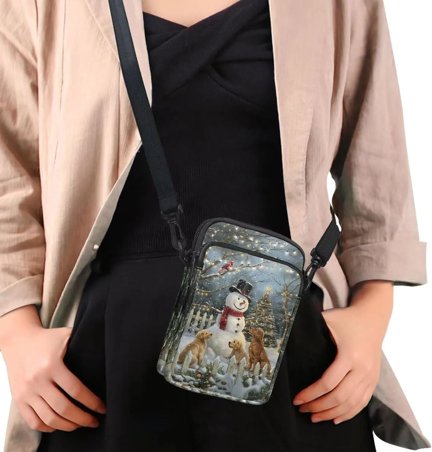 Crossbody Backpack for Women Sling Bag with Adjustable Strap Women Cross Body Chest Bag Mini Purse