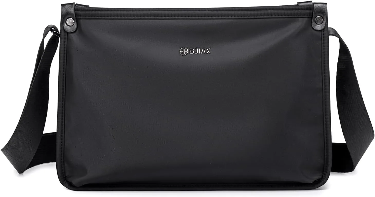 Crossbody Bag for Men Waterproof Shoulder Bag Messenger Bag Casual Nylon Purse Handbag