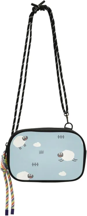 Crossbody Bag Sheep Cartoon Cell Phone Purse Wallet with Credit Card Slots Multicolor Handbag with Adjustable Strap Fits Phone Keys And More