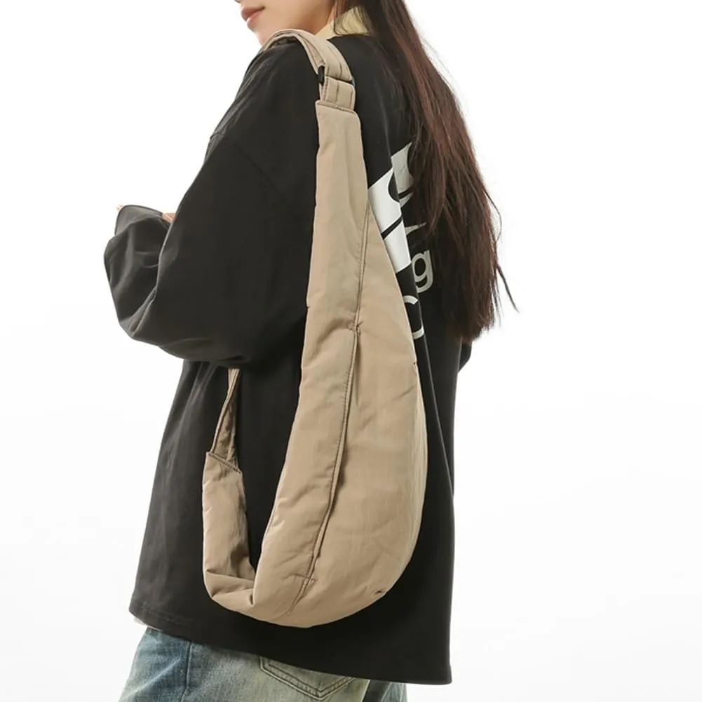 Crossbody Bags for Women Trendy Shoulder Bag Lightweight Dumpling Bag Crescent Hobo Sling Bag for Men Women