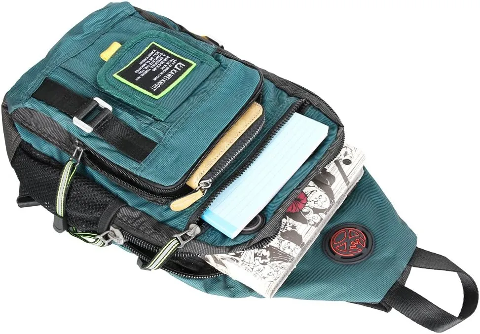 Crossbody Sling Bag Backpack for Men & Women Blue
