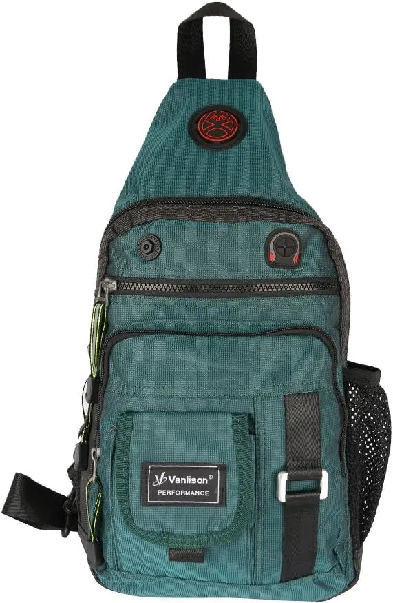Crossbody Sling Bag Backpack for Men & Women Blue