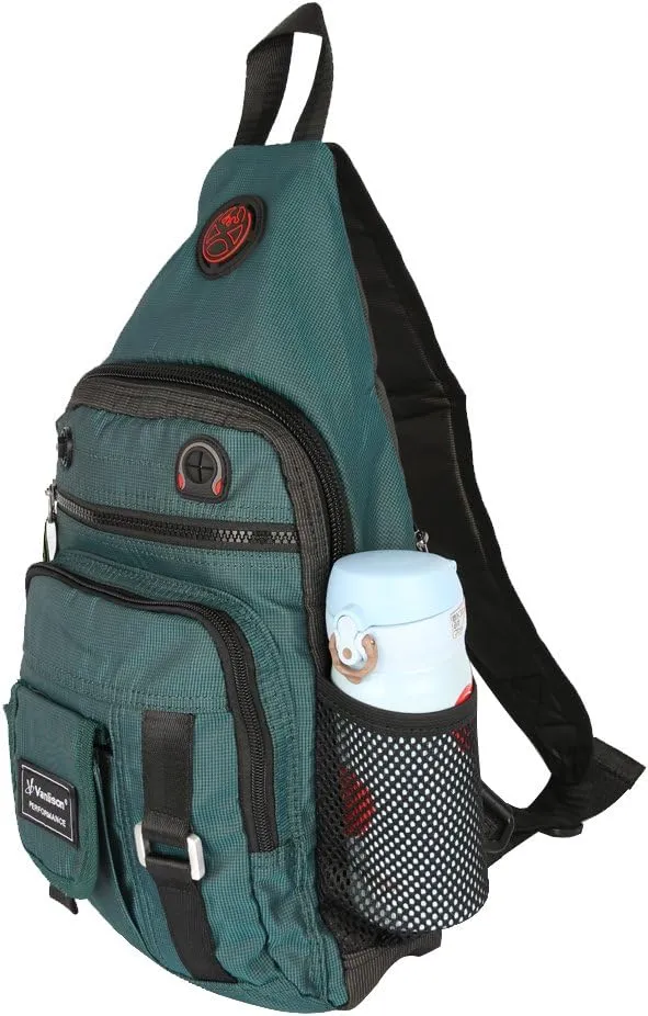Crossbody Sling Bag Backpack for Men & Women Blue