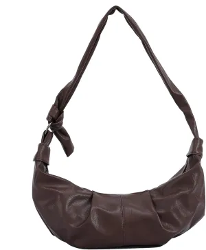 Crossbody Sling Bag for Women, Retro Soft Large Shoulder Handbag Dumpling Purse