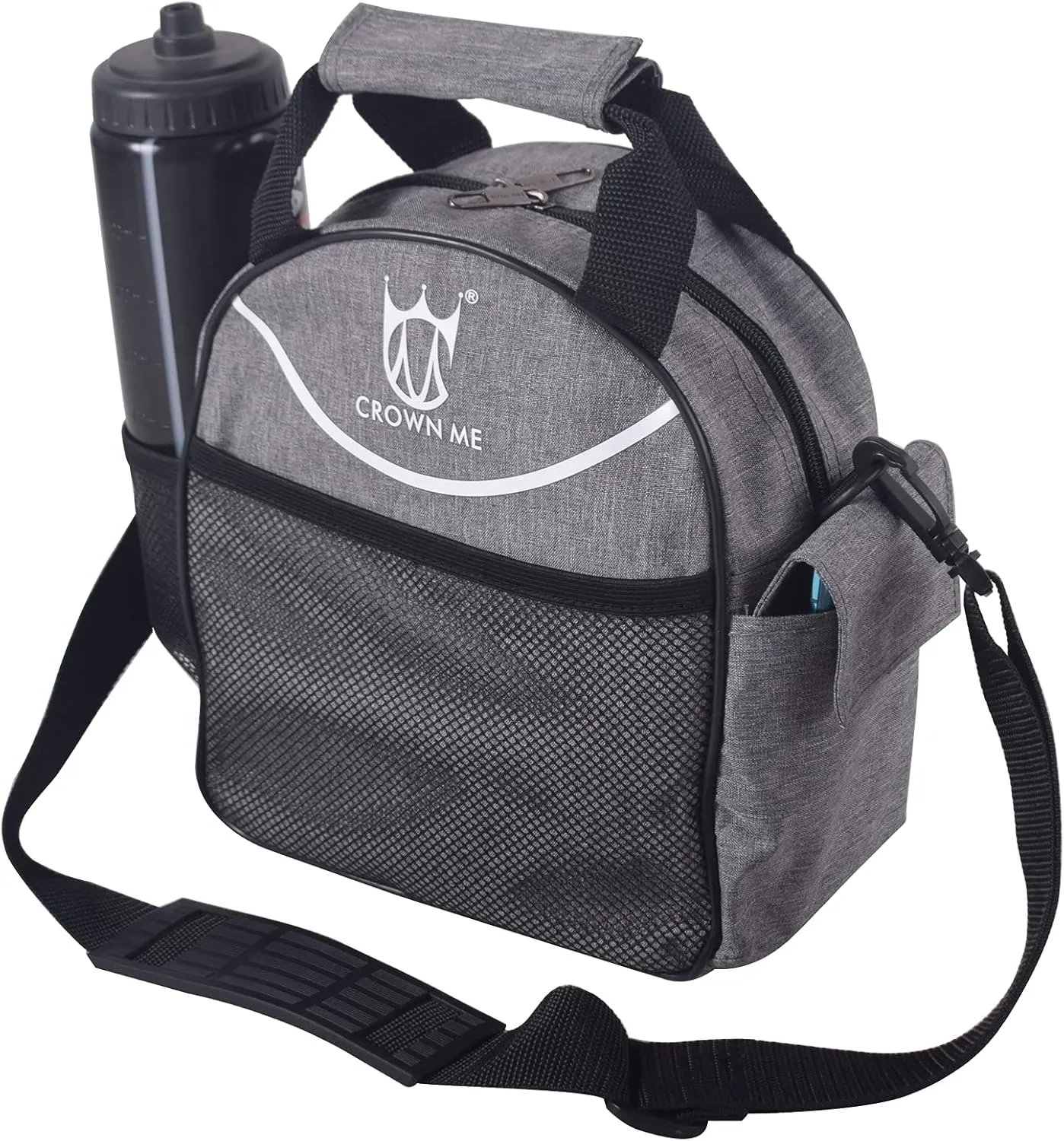 CROWN ME Disc Golf Set with 6 Discs and Mini Disc and Starter Disc Golf Bag