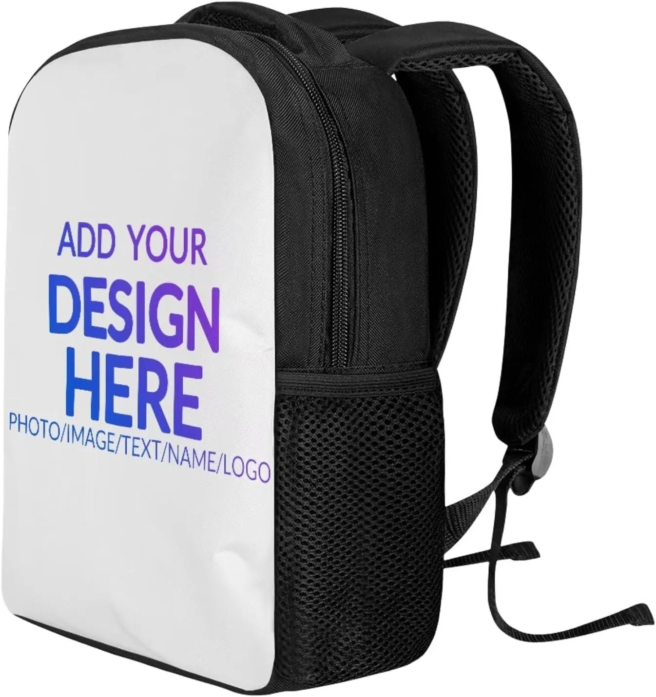Custom Backpack with Name, Personalized School Backpack for Boys Girls, Customized 12Inch Student Bookbag with Lunch Bag Pencil Case for Travel, Work and School