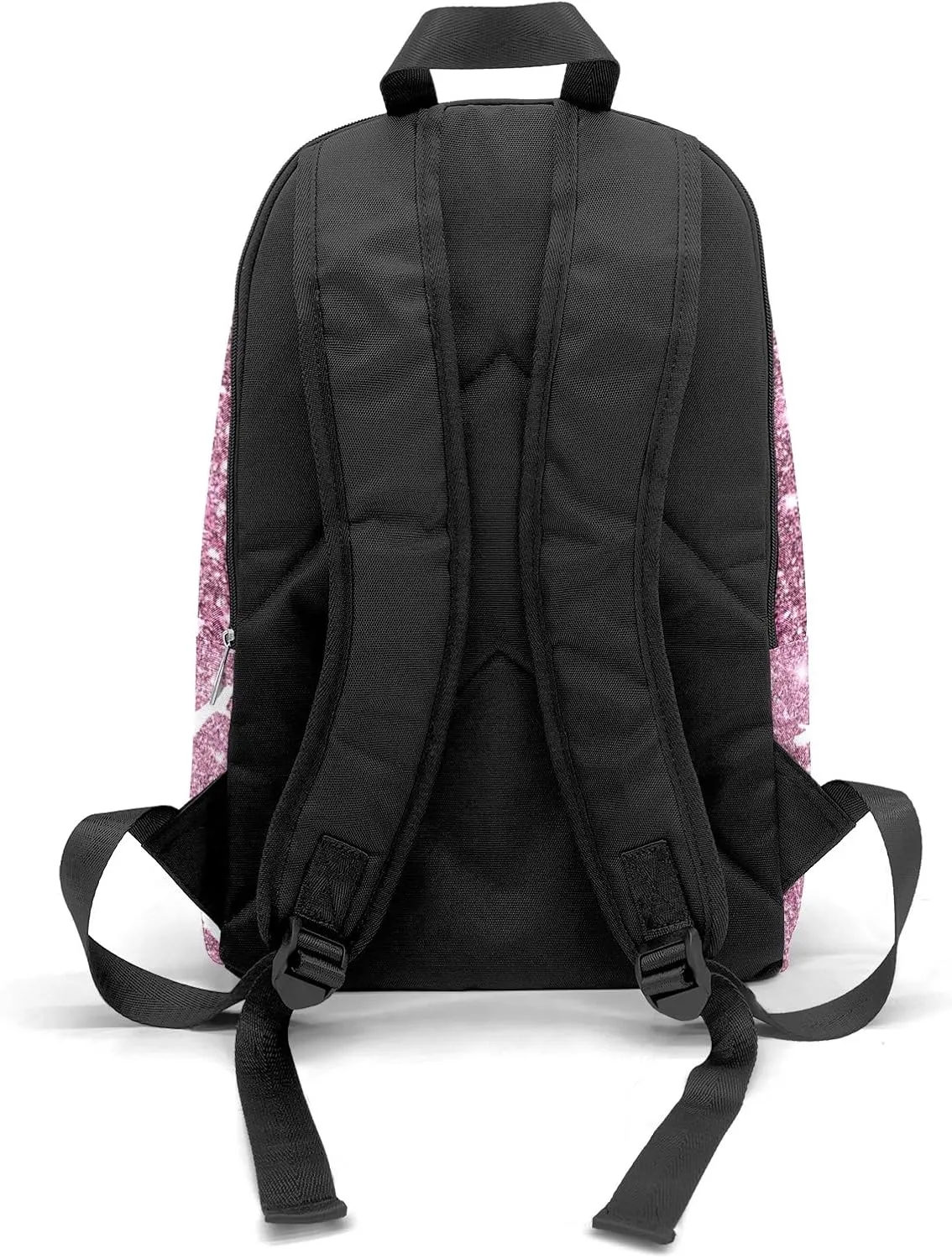 Custom Glitter Inbakerdoek Rhythmic Gymnastics Jump School Backpack Casual College Backpack Lightweight Travel Backpack with Name